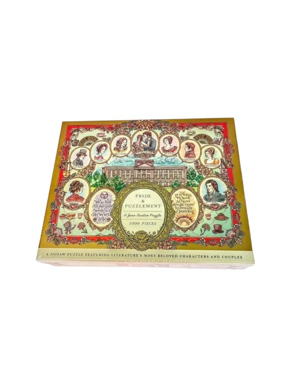 Jane Austen Puzzle Jigsaw 1000 pcs NEW Sealed‎